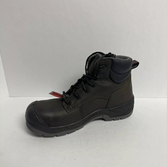 Rocky Men Comp Toe Work Boot Brown Size 10 M main image 5